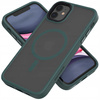 Etui Spacecase Hybrid Mag do iPhone 11 ciemno zielone
