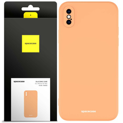 Spacecase Silicone Case iPhone XS Max orange