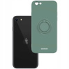Spacecase Silicone Ring iPhone 7/8/SE dark green