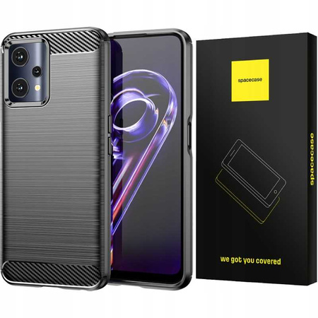 Spacecase Carbon Realme 9 5G/9 Pro czarny