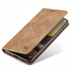 Etui z klapką Spacecase Wallet do Galaxy S24 FE jasno brązowe