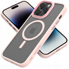 Etui Spacecase Hybrid Mag do iPhone 14 Pro Max różowe