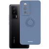 Spacecase Silicone Ring Poco F5 Pro blue