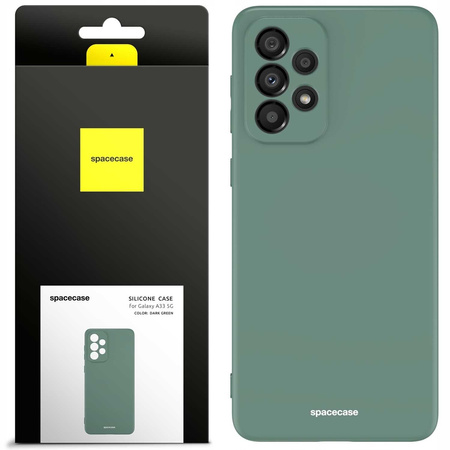 Spacecase Silicone Case Galaxy A33 5G dark green