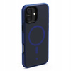 Etui Spacecase Hybrid Fusion Mag do iPhone 16 Plus granatowe