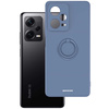 Etui Spacecase Silicone Ring do Redmi Note 12 Pro 5G niebieskie