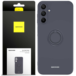 Etui Spacecase Silicone Ring do Galaxy A15 4G / 5G czarne