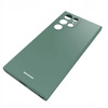 Etui silikonowe Spacecase Silicone Case do Galaxy S22 Ultra ciemno zielone