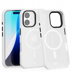 Etui Spacecase Hybrid Fusion Mag do iPhone 16 przezroczyste
