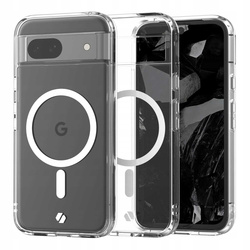 Etui Spacecase Clear Mag do Google Pixel 8A przezroczyste