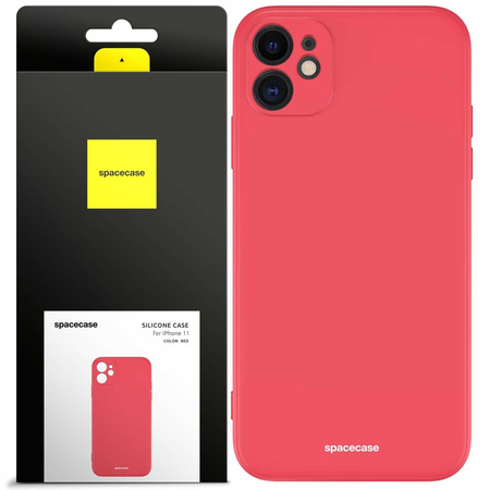 Spacecase Silicone Case iPhone 11 red