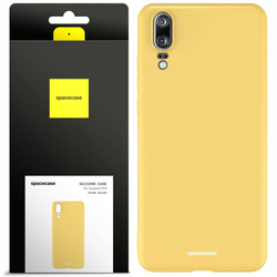 Spacecase Silicone Case Huawei P20 yellow