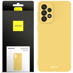 Spacecase Silicone Case Galaxy A33 5G yellow