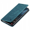Etui z klapką Spacecase Wallet do Galaxy S25 Edge niebieskie
