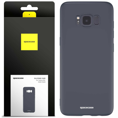 Etui silikonowe Spacecase Silicone Case do Galaxy S8+ czarne
