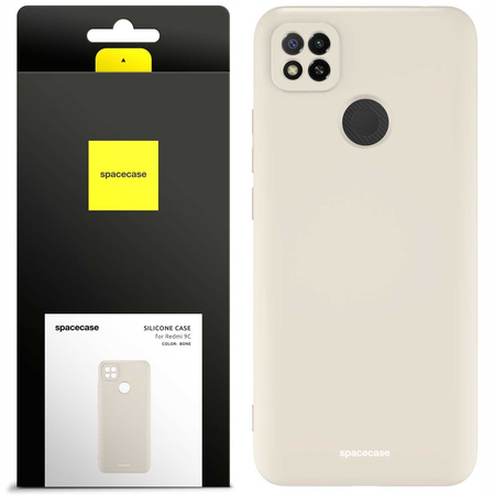 Spacecase Silicone Case Redmi 9C bone