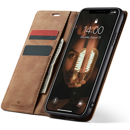 ZAPS Wallet iPhone Xr kawowy