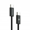 Spacecase USB-C to USB-C Magnetic Cable 1M 100W CL06 blac