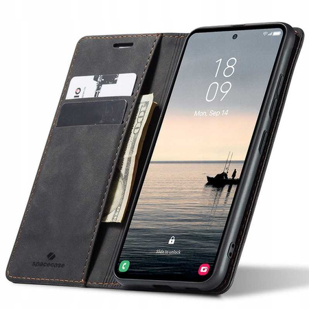 Spacecase Wallet Galaxy S23 FE black