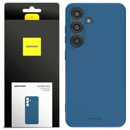 Etui silikonowe Spacecase Silicone Case do Galaxy S25 niebieskie