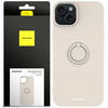 Spacecase Silicone Ring iPhone 15 Plus bone