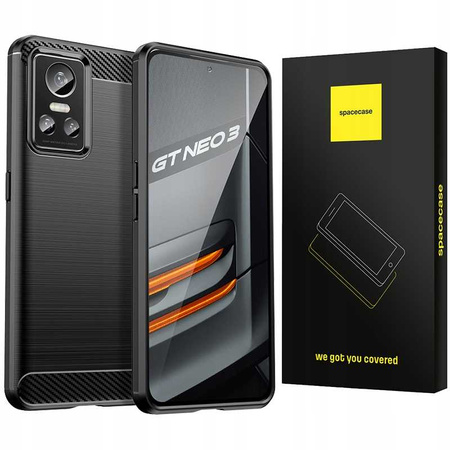 Spacecase Carbon Realme GT Neo 3 czarny