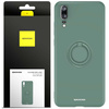 Spacecase Silicone Ring Huawei P20 dark green