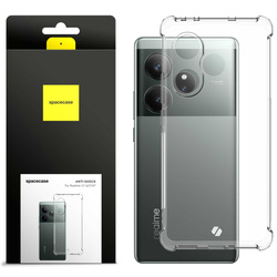 Etui Spacecase Anti-shock do Realme GT6/GT6T przezroczyste