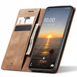 ZAPS Wallet Galaxy A21s kawowy