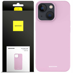 Etui silikonowe Spacecase Silicone Case do iPhone 13 liliowe