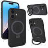 Etui Spacecase Ring Pro Mag do iPhone 16 czarne