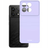 Spacecase Silicone Case Poco F6 Pro light purple