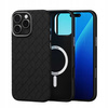 Etui skórzane Spacecase Classy Mag do iPhone 16 Pro Max czarne