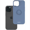 Etui Spacecase Silicone Ring do iPhone 15 niebieskie