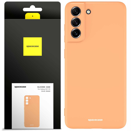Spacecase Silicone Case Galaxy S21 FE orange