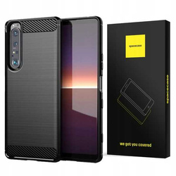 Spacecase Carbon Sony Xperia 1 IV czarny