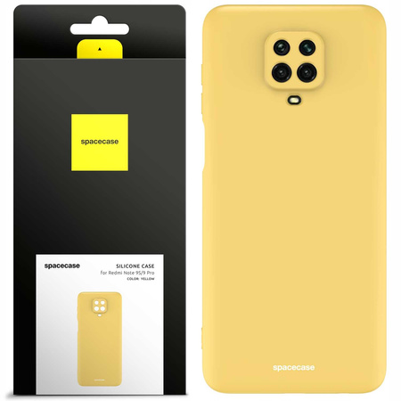 Spacecase Silicone Case Redmi Note 9S/9 Pro yellow
