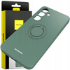 Etui Spacecase Silicone Ring do Galaxy S24 ciemno zielone