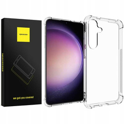 Etui Spacecase Anti-shock do Galaxy S24+ przezroczyste