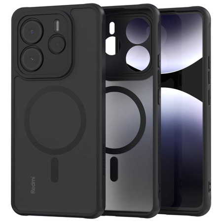 Spacecase Hybrid Mag Xiaomi Redmi Note 14 5G black