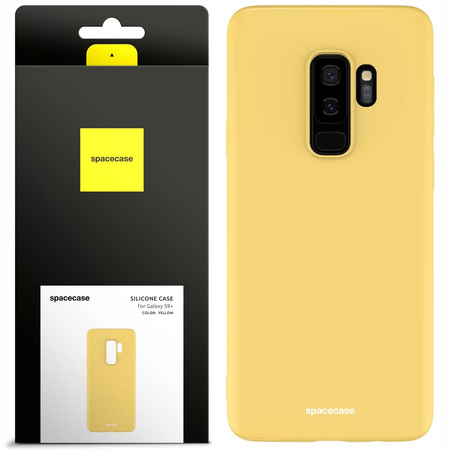 Spacecase Silicone Case Galaxy S9+ yellow