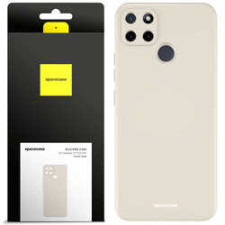 Spacecase Silicone Case Realme C21Y/C25Y bone