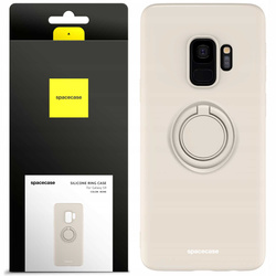 Spacecase Silicone Ring Galaxy S9 bone