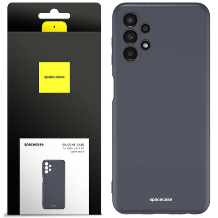 Spacecase Silicone Case Galaxy A13 4G black