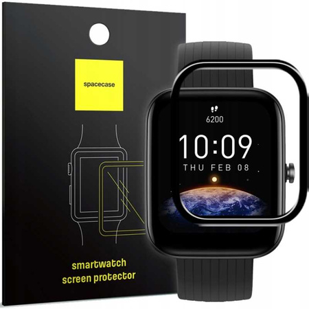 Szkło hybrydowe Spacecase Hybrid Glass do Amazfit BIP 3 / 3 Pro