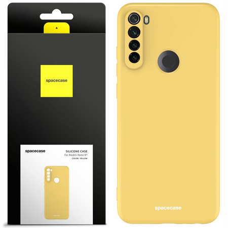 Spacecase Silicone Case Redmi Note 8T yellow