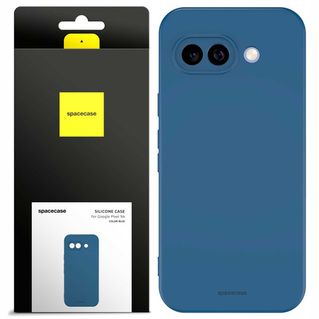 Etui silikonowe Spacecase Silicone Case do Google Pixel 9A granatowe
