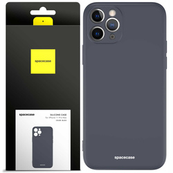 Spacecase Silicone Case iPhone 11 Pro Max black