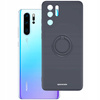 Etui Spacecase Silicone Ring do Huawei P30 Pro czarne