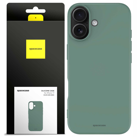 Spacecase Silicone Case 3.0 iPhone 17 dark green